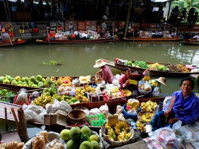 Chợ nổi ở Thái Lan Chợ nổi ở Thái Lan