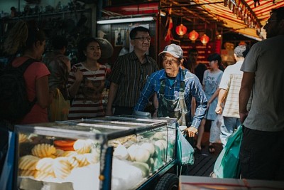 Hình ảnh bình dị của người dân Thái Lan Hình ảnh bình dị của người dân Thái Lan