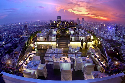 Những nhà hàng ngoài trời cao tầng nên ghé thăm khi tới Thái Lan Những nhà hàng ngoài trời cao tầng nên ghé thăm khi tới Thái Lan