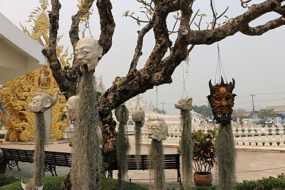 Viếng thăm ngôi chùa trắng tại Thái Lan. Viếng thăm ngôi chùa trắng tại Thái Lan.