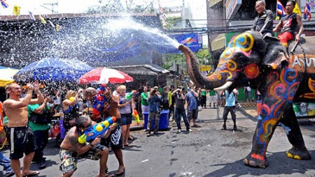 5 điểm đến tuyệt nhất ở Thái Lan vào lễ hội té nước Songkran
