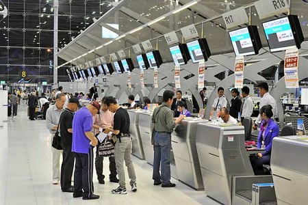 Chia sẻ kinh nghiệm làm thủ tục tại các sân bay Thái Lan