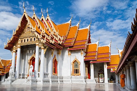 Chùa Wat Benchamabophit Dusitvanaram Thái Lan