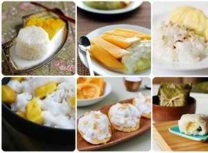 Điểm qua các món xôi ngọt trứ danh của Thái Lan