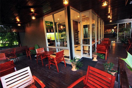 Khách sạn Town In Town tọa lac tại vị trí rất đẹp nên hầu như tất cả các phòng đều nhìn ra biển