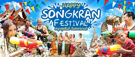 Tết té nước mừng năm mới vui nhộn của Thái Lan mang tên Songkran
