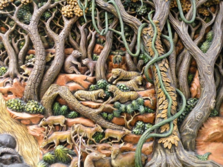 Woodland Muangmai- Bảo tàng điêu khác gỗ Thái Lan