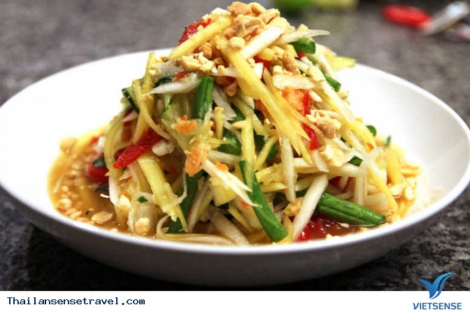 Gỏi đu đủ cay Som Tam Gỏi đu đủ cay Som Tam