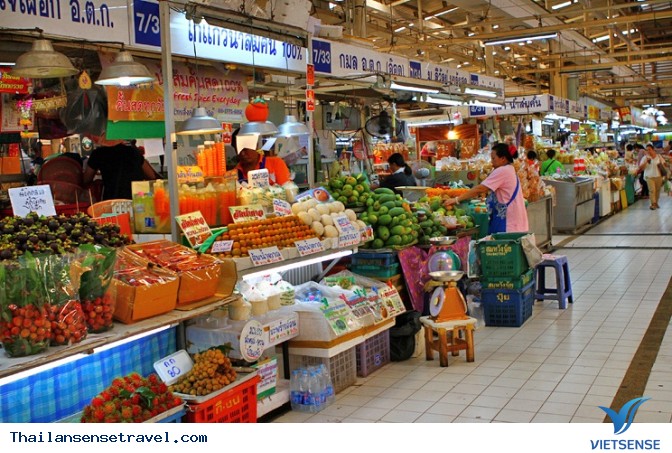 Các khu chợ ăn uống và mua sắm