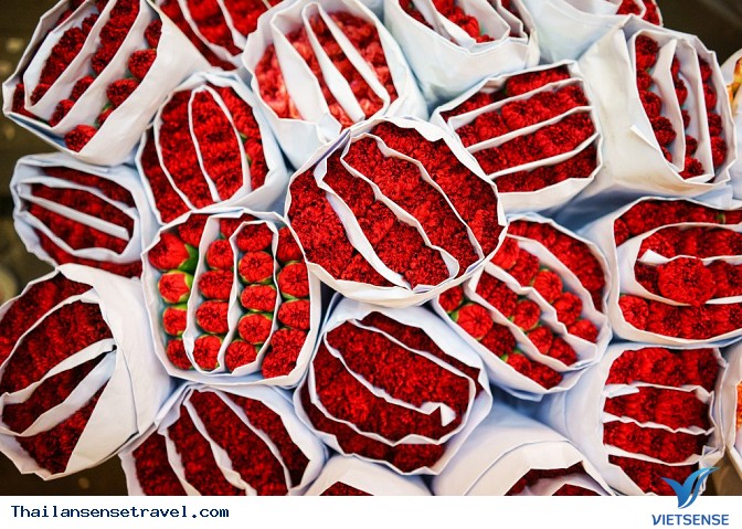 Khám phá khu chợ hoa Pak Klong Talad lớn nhất Bangkok Thái Lan - Ảnh 11