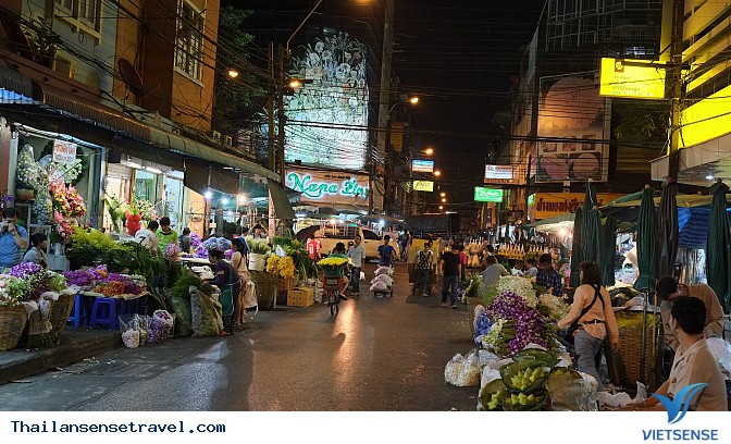 Khám phá khu chợ hoa Pak Klong Talad lớn nhất Bangkok Thái Lan - Ảnh 5