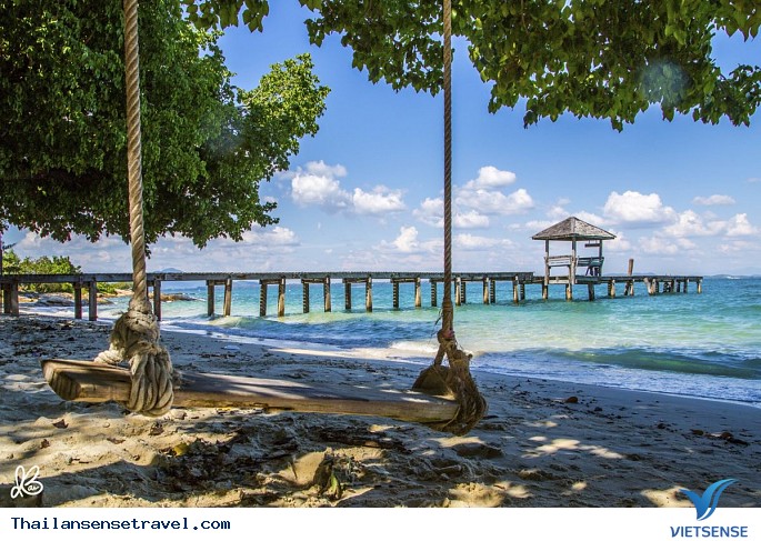 Một bãi biển tuyệt đẹp ở Koh Samet.