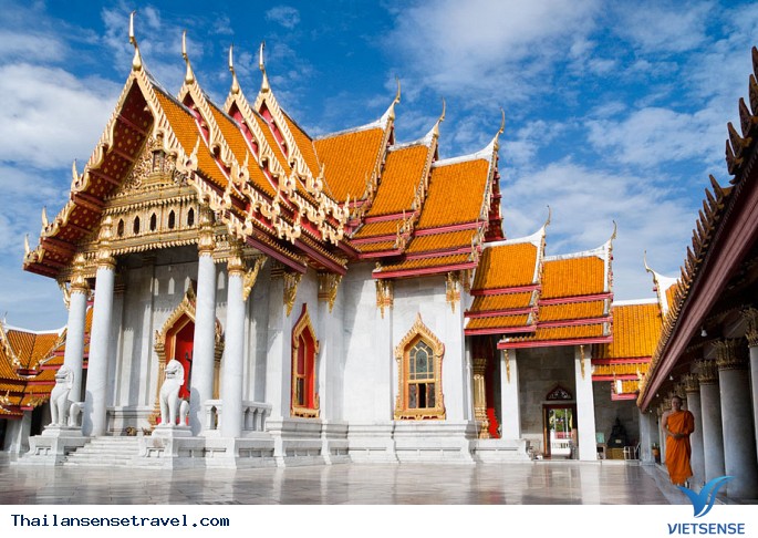 Chùa Wat Benchamabophit Dusitvanaram Thái Lan - Ảnh 2