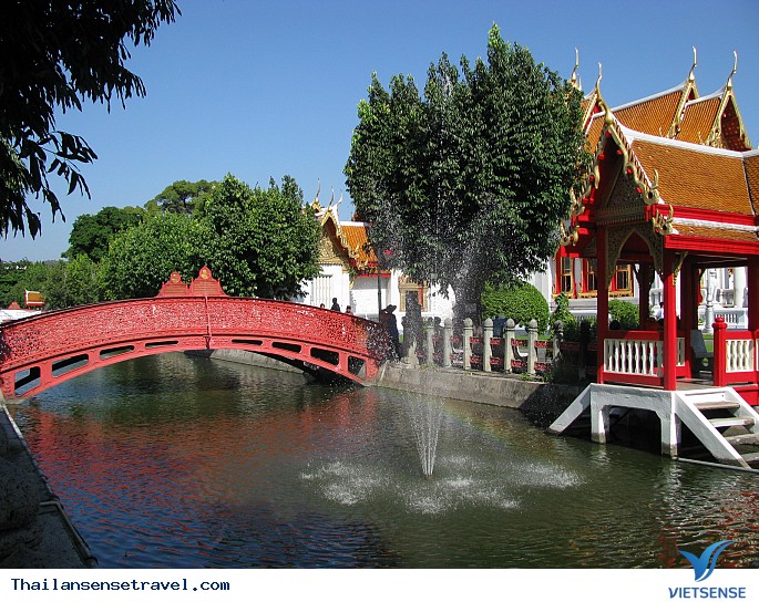 Chùa Wat Benchamabophit Dusitvanaram Thái Lan - Ảnh 4