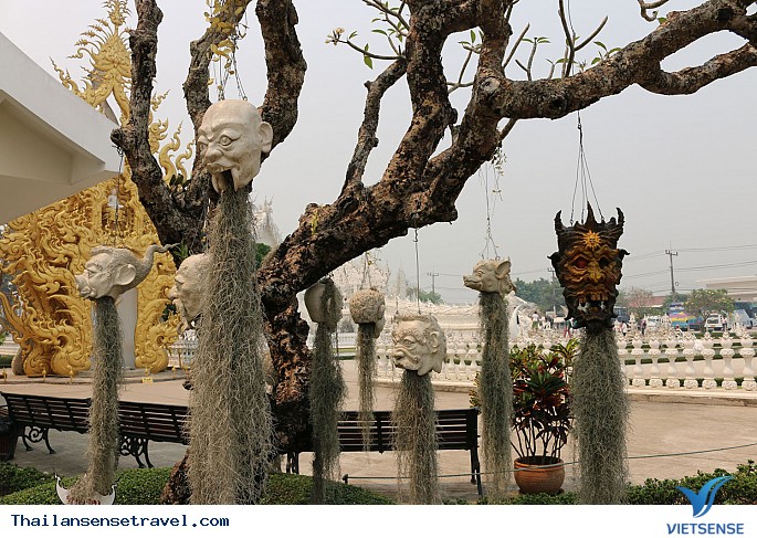 Viếng thăm ngôi chùa trắng tại Thái Lan. - Ảnh 6 Viếng thăm ngôi chùa trắng tại Thái Lan. - Ảnh 6