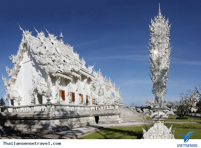 Viếng thăm ngôi chùa trắng tại Thái Lan. - Ảnh 3 Viếng thăm ngôi chùa trắng tại Thái Lan. - Ảnh 3