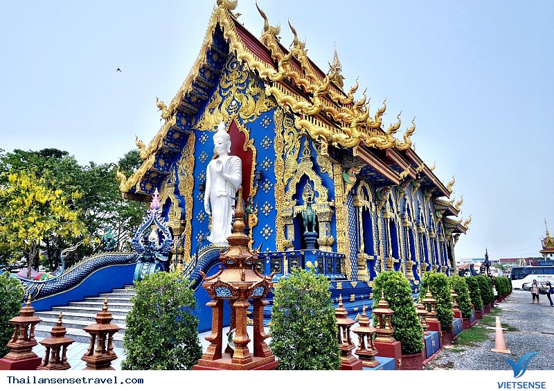 Ngất Ngây Trước Vẻ Đẹp Lạ Của Ngôi Đền Xanh Ở Thái Lan - Ảnh 6