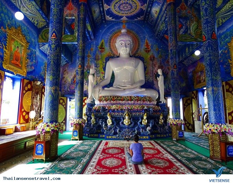 Ngất Ngây Trước Vẻ Đẹp Lạ Của Ngôi Đền Xanh Ở Thái Lan - Ảnh 4