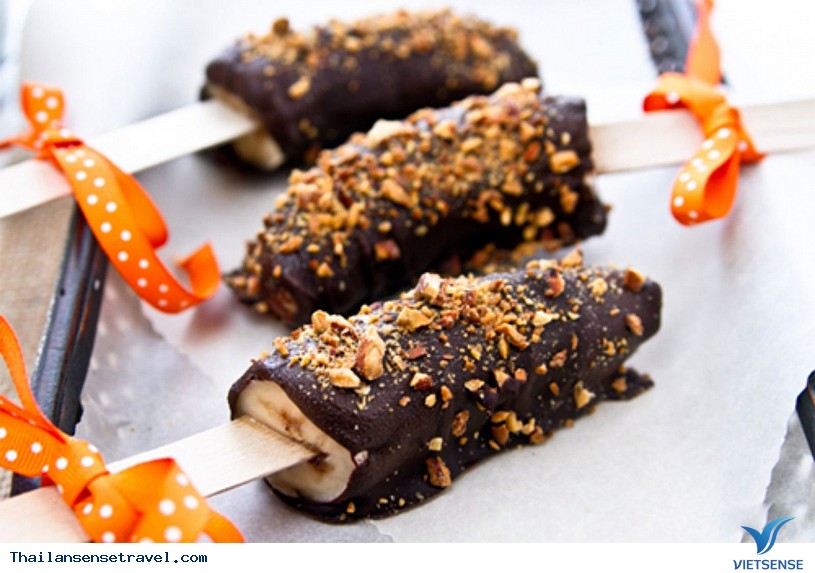 Chuối bọc chocolate