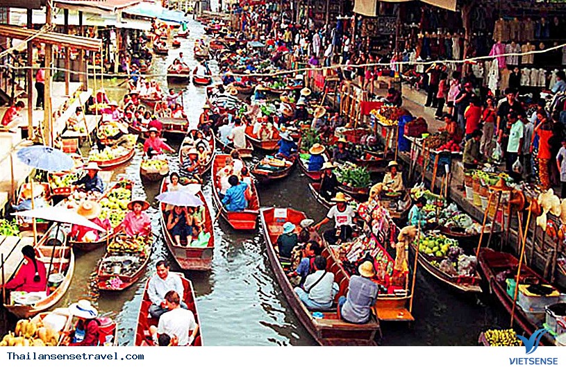 Chợ nổi Damnoen Saduak