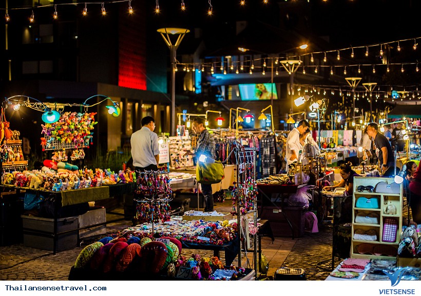 Khu Chợ Đêm Night Bazaar Chiang Mai - Ảnh 2