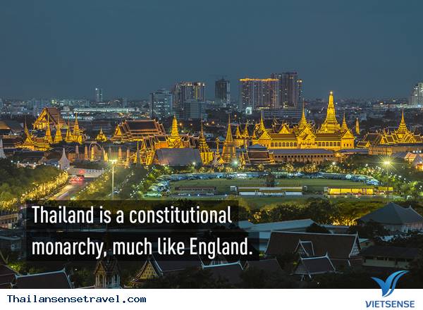 Thái Lan theo chế độ quân chủ lập hiến