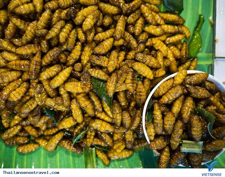 Côn trùng nướng