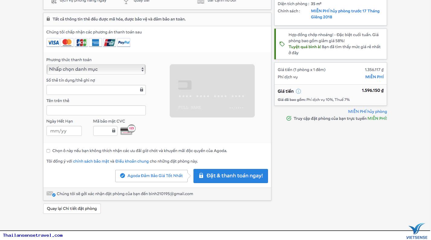 Hướng dẫn cách đặt phòng khách sạn Thái Lan qua Agoda - Ảnh 6