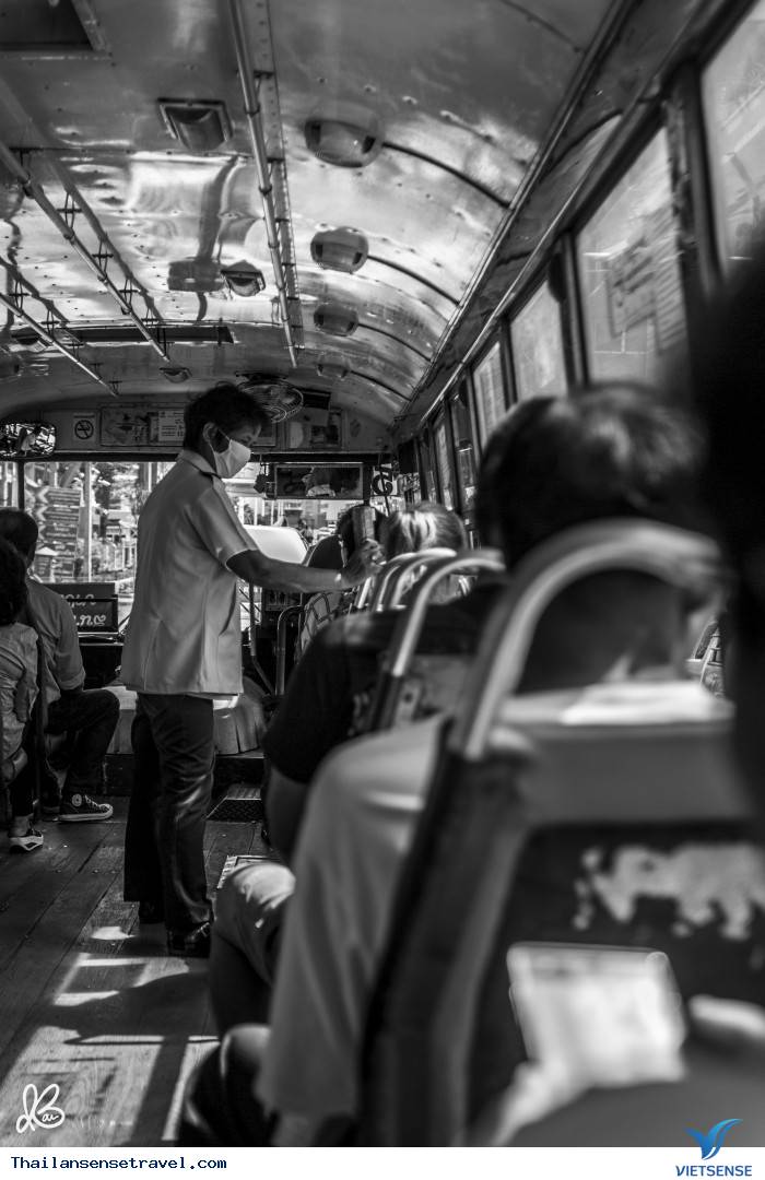 Một tuyến xe buýt công cộng ở Bangkok.