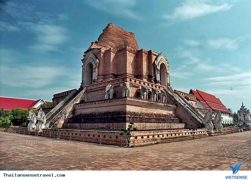 Chùa Wat Chedi Luang Chiang Mai Thái Lan - Ảnh 3