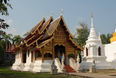 Chùa Wat Phra Singh Chiang Mai Thái Lan - Ảnh 1