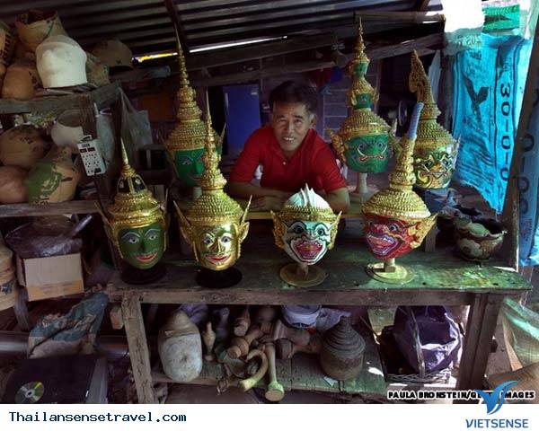 Độc đáo chiếc mặt nạ khon của Thái Lan - Ảnh 4 Độc đáo chiếc mặt nạ khon của Thái Lan - Ảnh 4