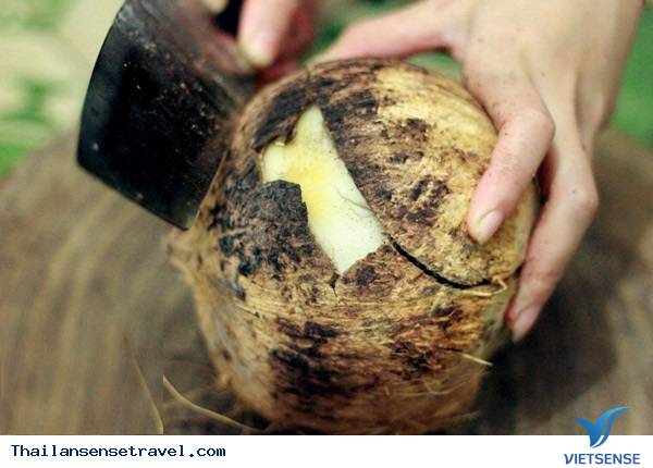 Dừa nướng – Món ăn độc đáo của Thái Lan - Ảnh 3