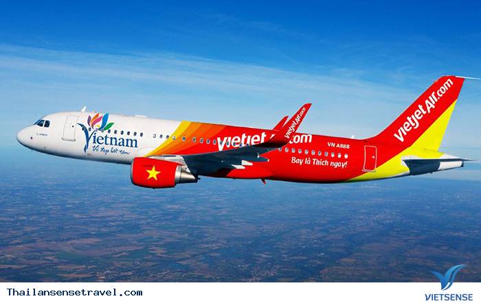 Chọn hãng hàng không đi Thái Lan: VietJet Air Chọn hãng hàng không đi Thái Lan: VietJet Air