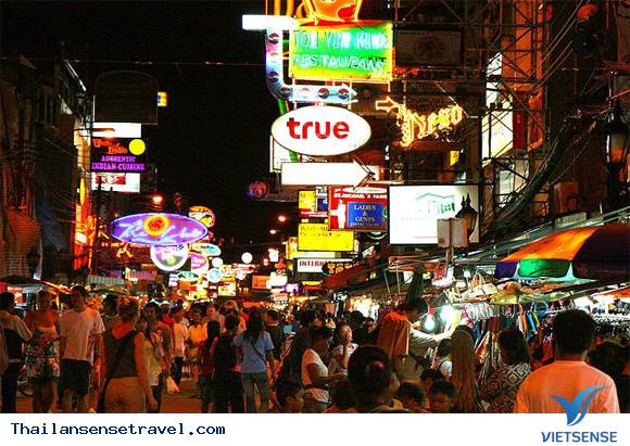 Đường Khaosan và Bang Lamphu Đường Khaosan và Bang Lamphu