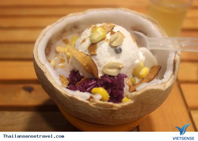 Kem xôi dừa Kem xôi dừa