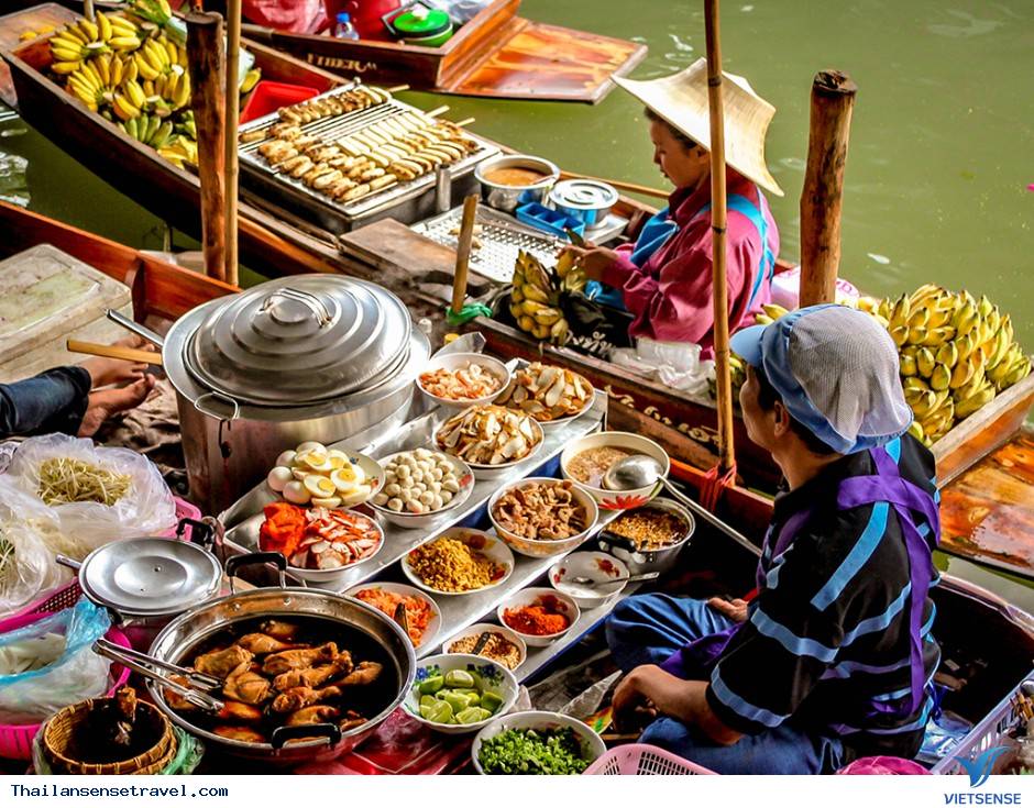 Thăm chợ nổi Damnoen Saduak thú vị ở Thái Lan - Ảnh 3 Thăm chợ nổi Damnoen Saduak thú vị ở Thái Lan - Ảnh 3