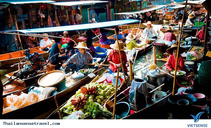 Thăm chợ nổi Damnoen Saduak thú vị ở Thái Lan - Ảnh 2 Thăm chợ nổi Damnoen Saduak thú vị ở Thái Lan - Ảnh 2
