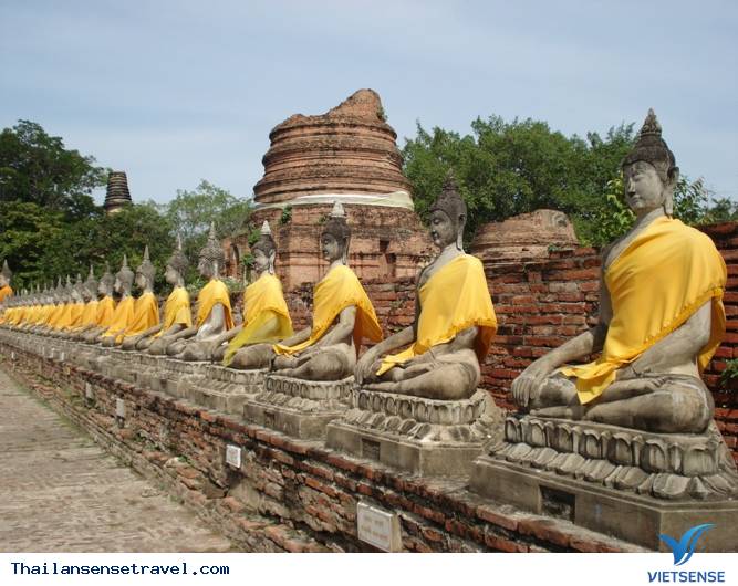 Thành cổ Ayutthaya Thái Lan - Ảnh 3