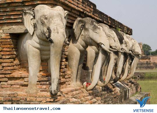 Thành cổ Ayutthaya Thái Lan - Ảnh 2