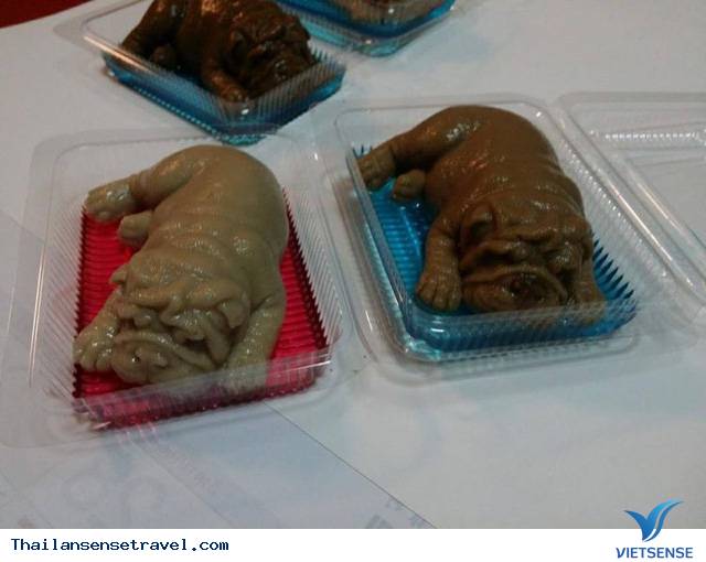 Món kem dừa với hình thù mới lạ rất thu hút khách thăm quan - Ảnh 2