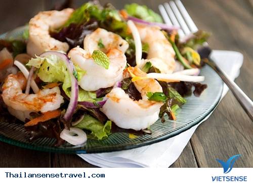 Salad tôm chua cay Salad tôm chua cay