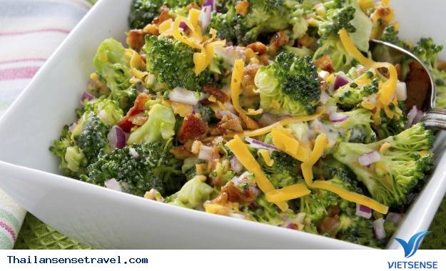 Salad súp lơ ớt Thái