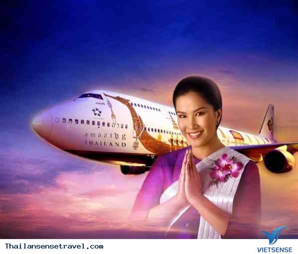 Vé Máy Bay Thai Airway Bay Đi Thái Lan - Ảnh 2